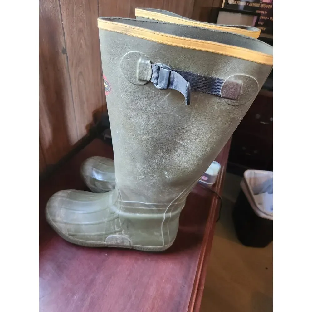 LaCrosse Burly Scent-Free Rubber Hunting Boots Men's Size 11